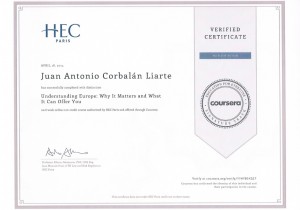 Diploma Undertanding Europe. HEC Paris